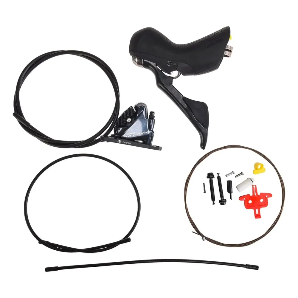 SHIMANO ULTEGRA R8020 Kaksinkertainen litteä asennus ilman vasenta vipua ja etusatulaa.