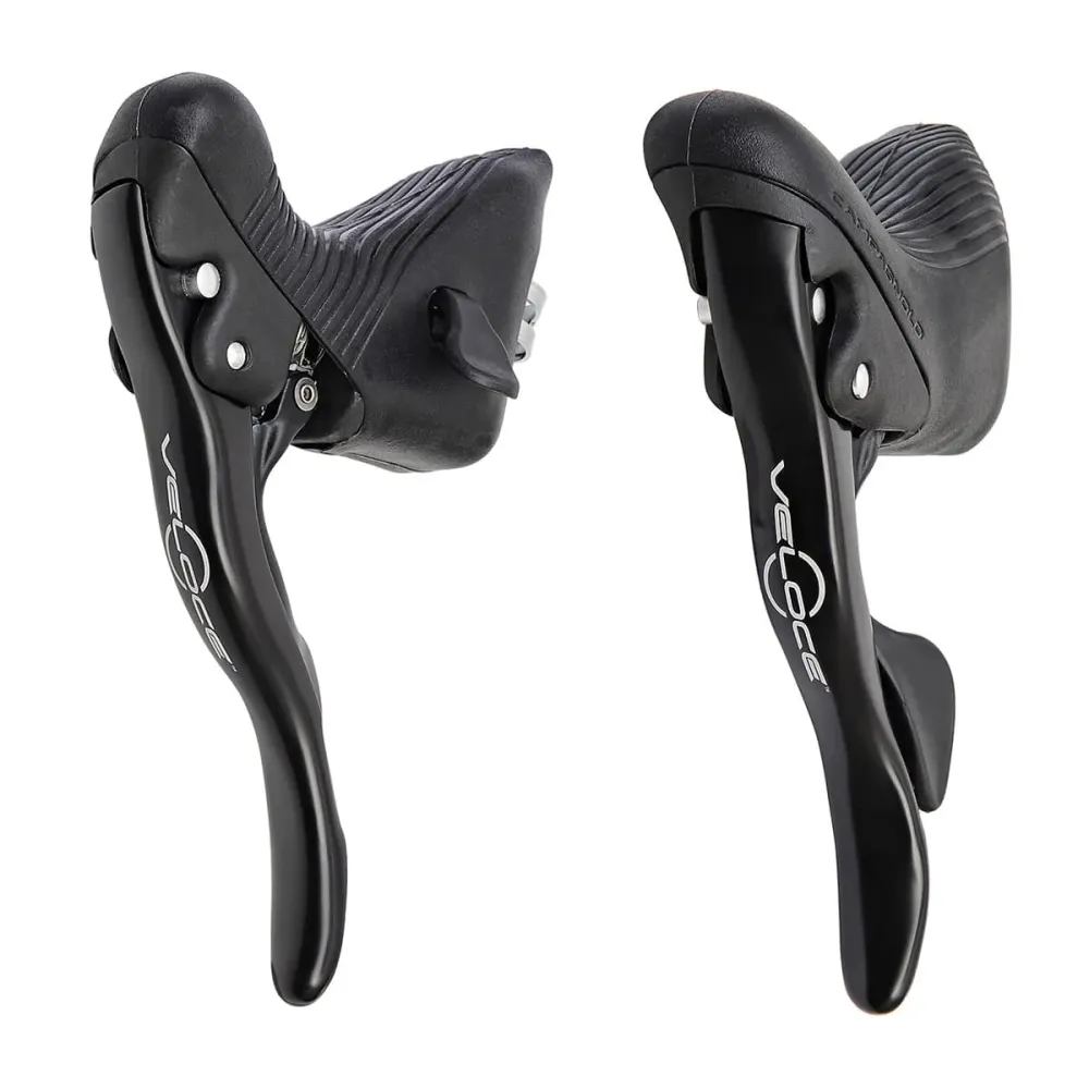 Pari CAMPAGNOLO VELOCE ERGOPOWER POWER-SHIFT 2x10V Mustat vivut