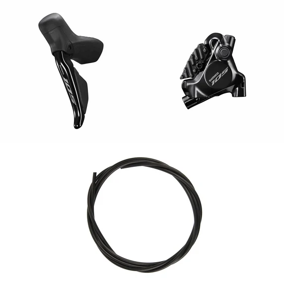 SHIMANO 105 R7170 Double Flat Mount Discless vasen vipu ja etusatula