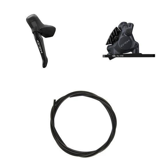 SHIMANO GRX 717 Mono vasen vipu ja etusatula