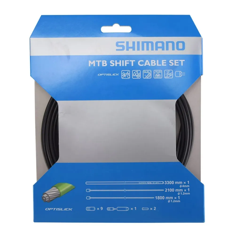 SHIMANO MTB Optislick-vaijerin vaijeri- ja kotelosarja