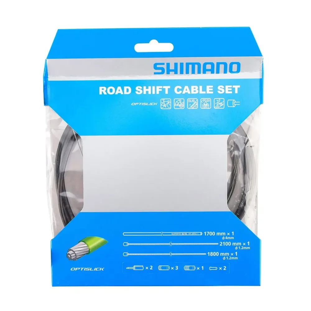 SHIMANO OT-SP41 Optislick Musta vaijerivaijeri- ja letkusarja SHIMANO OT-SP41 Optislick Musta vaijerivaijeri- ja letkusarja