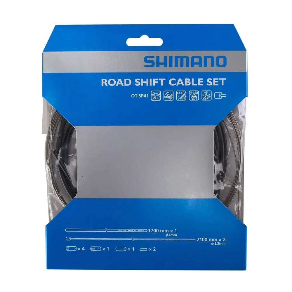 SHIMANO SP41 ruostumattomasta teräksestä valmistettu vaijerin vaijeri- ja letkusarja
