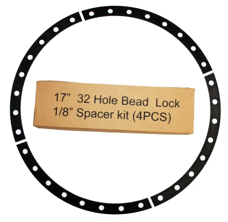 Raceline 17in 32 Hole 1/8in Bead Lock Spacer Kit (4pcs)