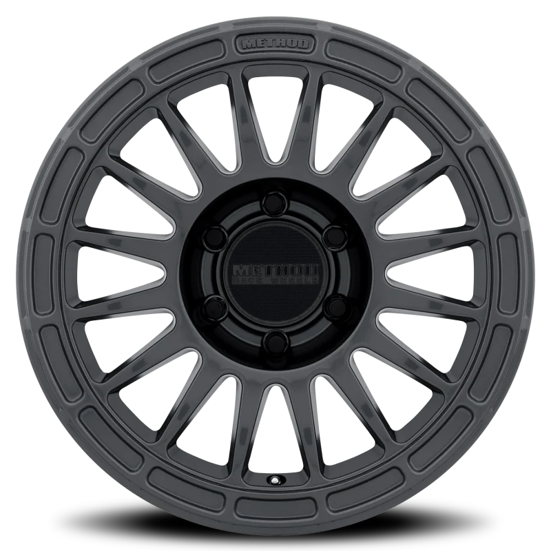 Method MR314 17x7.5 +30mm Offset 5x4.5 73mm CB Matte Black Wheel