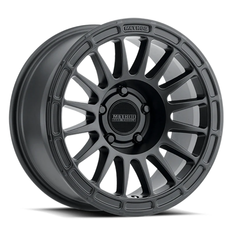 Method MR314 17x7.5 +30mm Offset 5x4.5 73mm CB Matte Black Wheel