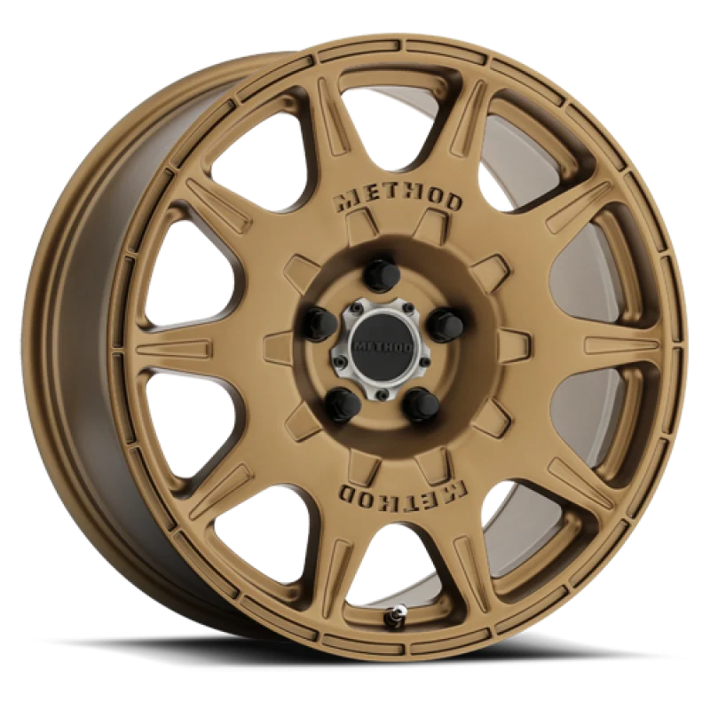 Method MR502 RALLY 17x8 +38mm Offset 5x4.5 67.1mm CB Method Bronze Wheel