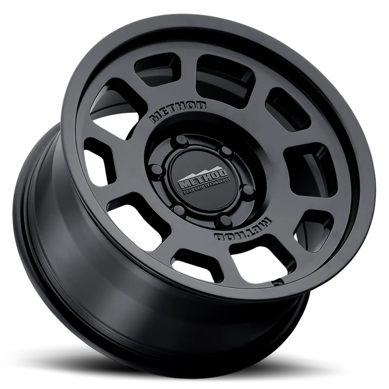 Method MR705 17x8.5 0mm Offset 5x5 71.5mm CB Matte Black Wheel
