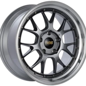 BBS LM-R 20x10 5x112 ET12 Diamond Black Center / Diamond Cut Lip Wheel -82mm PFS/Clip Required