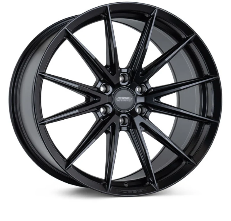 Vossen HFX-2 17x9 - 6x135 - ET0 - Super Deep - 87.1 - Satin Black Wheel