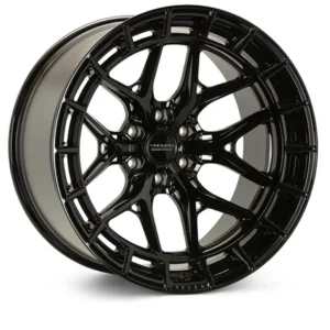 Vossen HFX-6 20x10 - 6x135 - ET-18 - Super Deep - 87.1 - Gloss Black Wheel