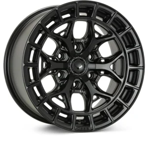 Vossen HFX-6 22x9.5 - 6x139.7 - ET20 - Deep - 106.1 - Satin Black Wheel